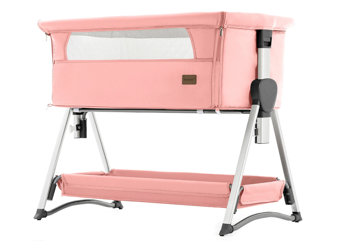 Beside Sleeper for Baby,Foldable Travel Cribs,Rocking Bassinet,Portable Baby Bassinet,Infant Co-sleeper Suit 0-6M