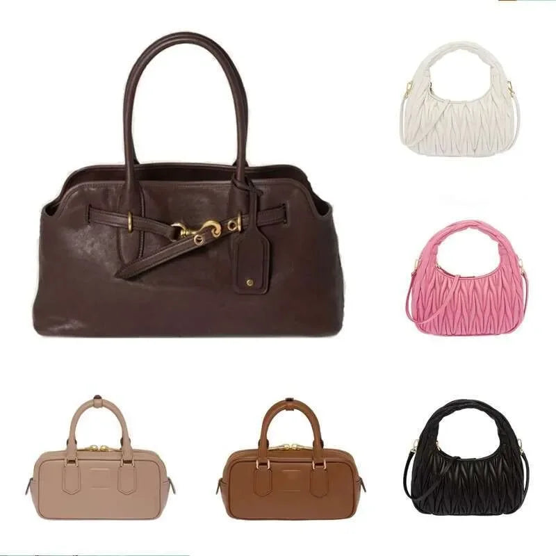 Luxury Designer BBag Half Moon Bag Handbag Fashion Tote Bag Portable Crossbody Bag Multifunctional Mini Bags sacoche