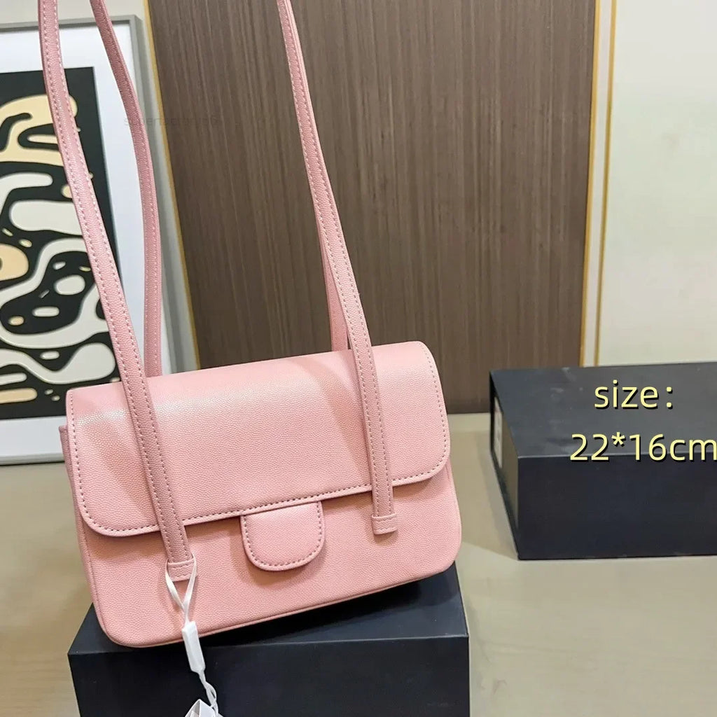 Luxury Designer Bag Cross body Shoulder bag Evening Bags Totes Womens Chain preppy co bag Womens Fashion Bag Classic Leather Han