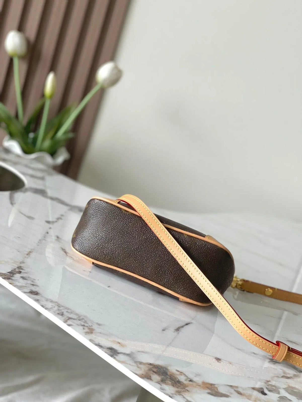 Vintage Monogram Hobo Crossbody Bag for Women Retro Chain Shoulder Bag Adjustable Strap Underarm Bag Multi-style Casual Purse