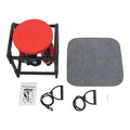 Mini Sport Stepper, Multi-Function Stepper with Seat, Resistance Bands & Anti-Slip Mat, Home Workout Equipment, Max Load 150kg