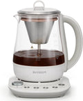 Electric Tea Maker & Coffee Brewer, 6 Strength Levels, 4 Temp Settings, 1.5L