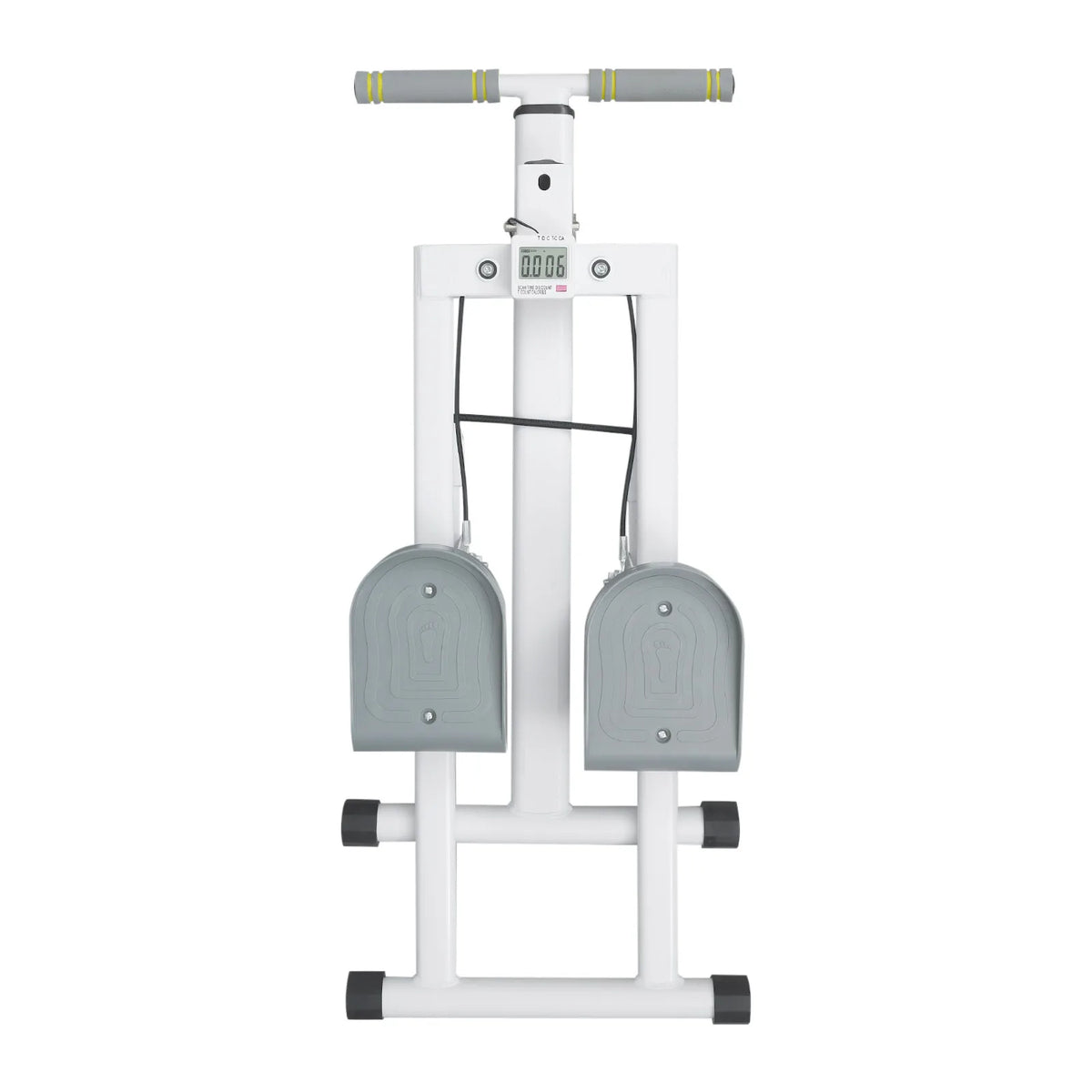 Adjustable Fitness Stepper 150kg Capacity Foldable Design 78x41x124cm Home Exercise Machine for Cardio Leg Workout Body Toning