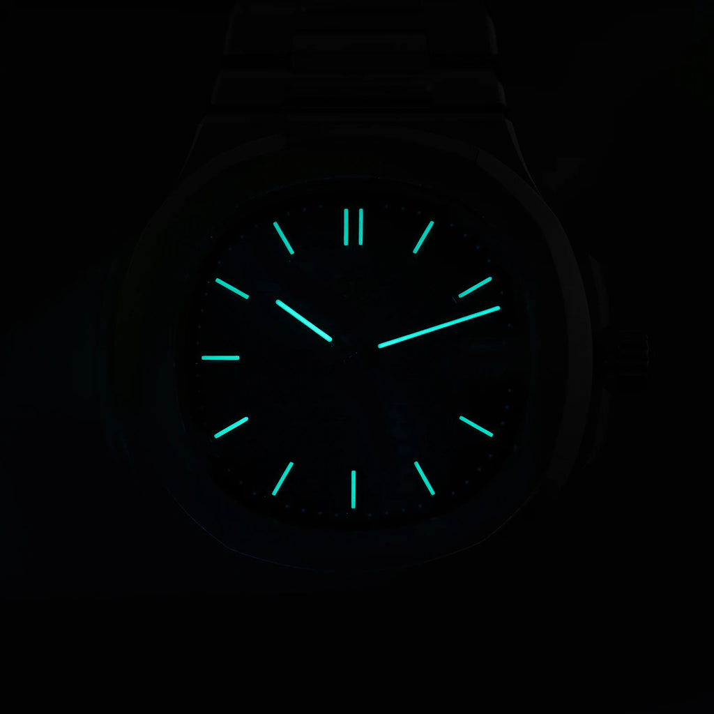 Watchdives WD0013 Quartz Watch Ronda 714 Movement 316L Stainless Steel Sapphire Crystal Super Luminous Waterproof Men Watches