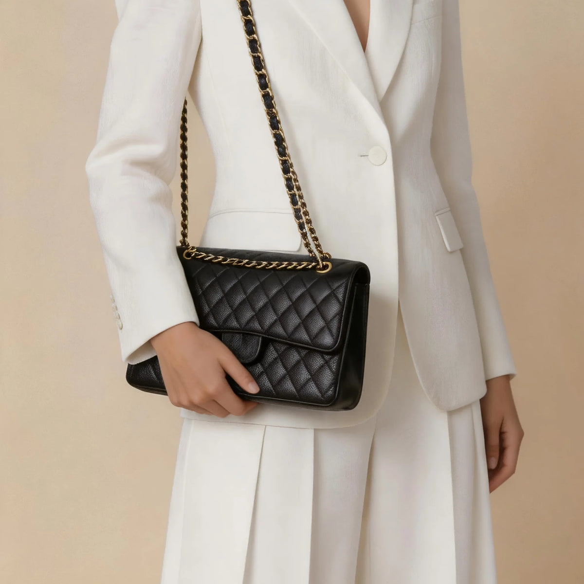 Premium Genuine Leather Handbag for Women Classic Cowhide Top Handle Elegant Daily Ladies Purse