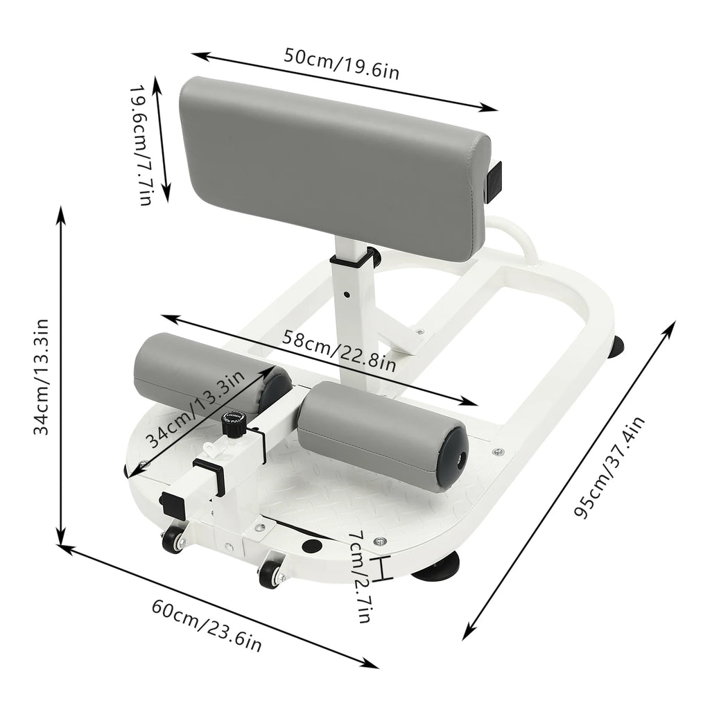 Multi-Function Deep Squat Bench Home Gym Workout Station Leg Exercise Machine Multifunctional Fitness Equipment
