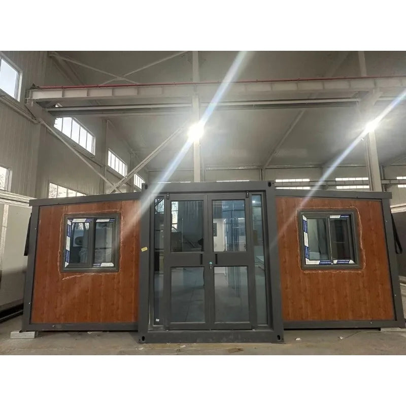 Double Wing Container House 20FT 40FT 3 Bedroom Luxury Living Tiny Home Prefab House Expandable Container Homes for New Zealand
