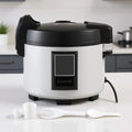 45-Cup Rice Cooker, 9.51 Qt / 9 Liter Large Rice Cooker and Warmer with Nonstick Inner Pot, Auto Cooking and 12-Hour Keep Warm,