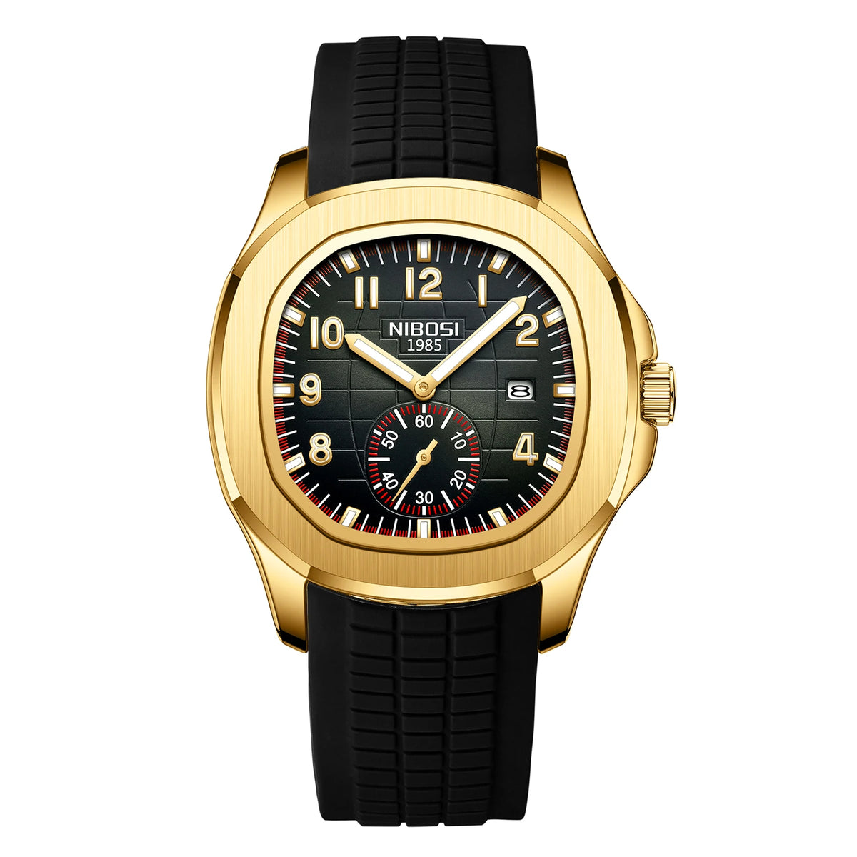 High-quality P-P Model 5711 ETA Automatic Cal. 240 Movement 9.9mm Ultra-thin Stainless Steel Case Sapphire Crystal 5BAR Water