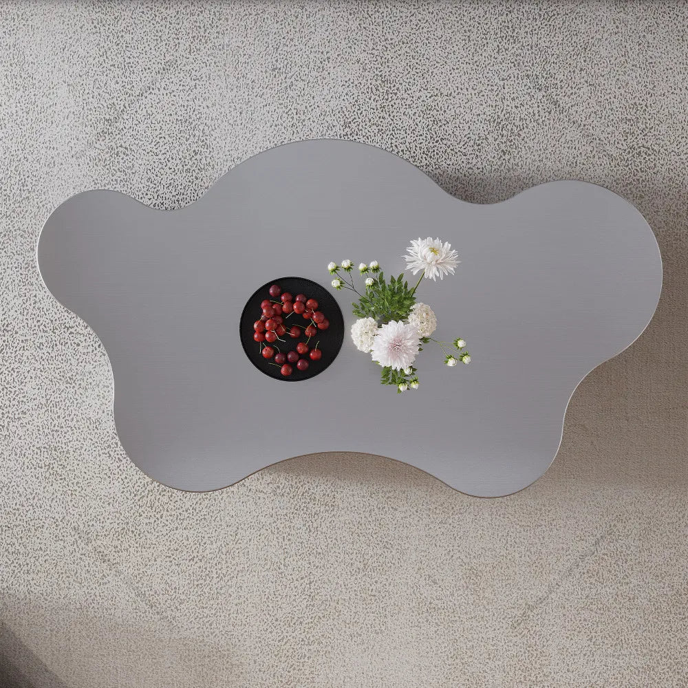 Modern Luxury Stainless Steel Coffee Table Living Room Crown-shaped Center Tea Table Creative Home Decor Living Room Furniture