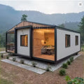 Customized Portable Triangle A Frame Cabin House Modular Tiny Home Wooden Luxury Outdoor Living Manufacturer Direct Sales