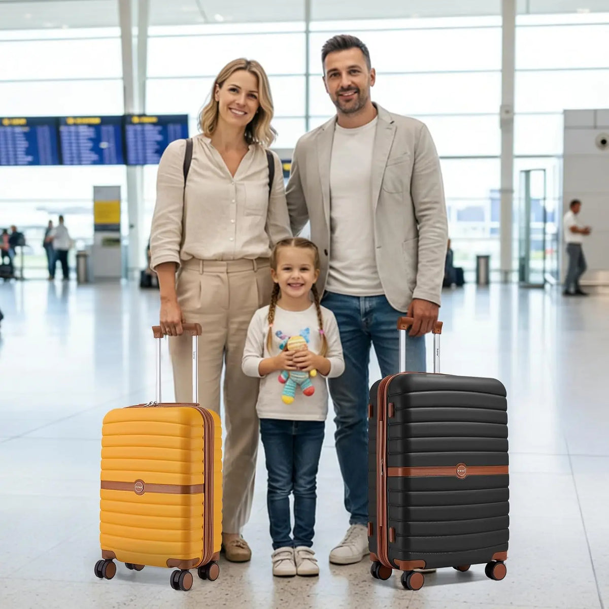Expandable 28 Inch Luggage with Spinner Wheels, Large Checked Suitcase with TSA Lock, Lightweight Anti-Scratch PC+ABS Hardshell