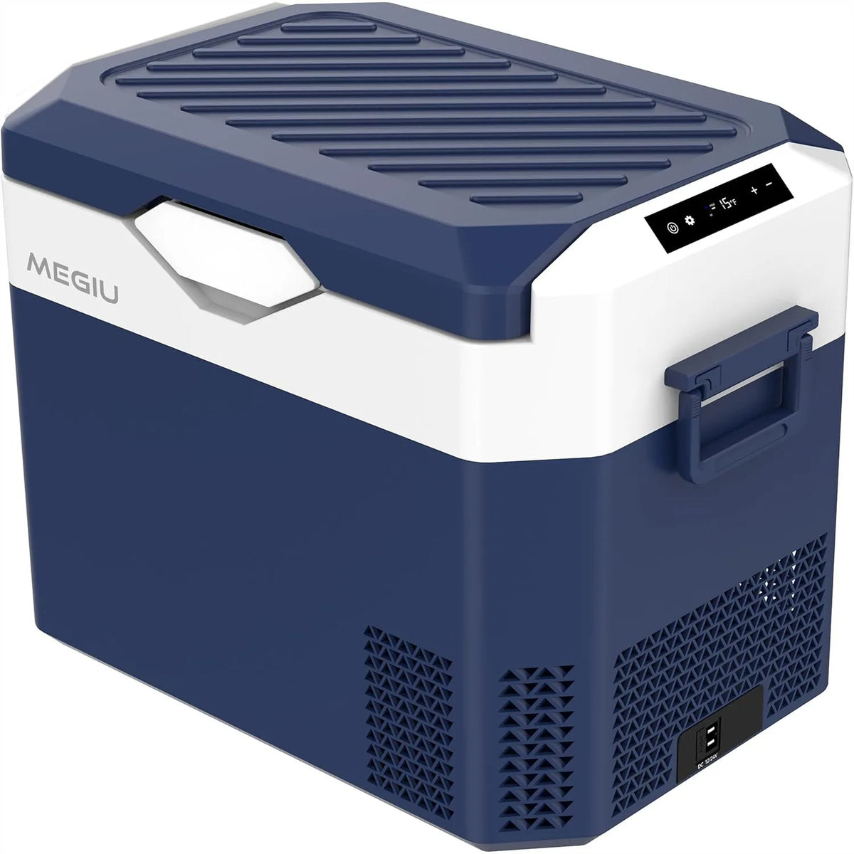 Car Refrigerator Portable 32 Quart 12V Fridge Freezer Compressor Cooler for Truck Van RV Camper SUV and Home Use, Fast Cooling &