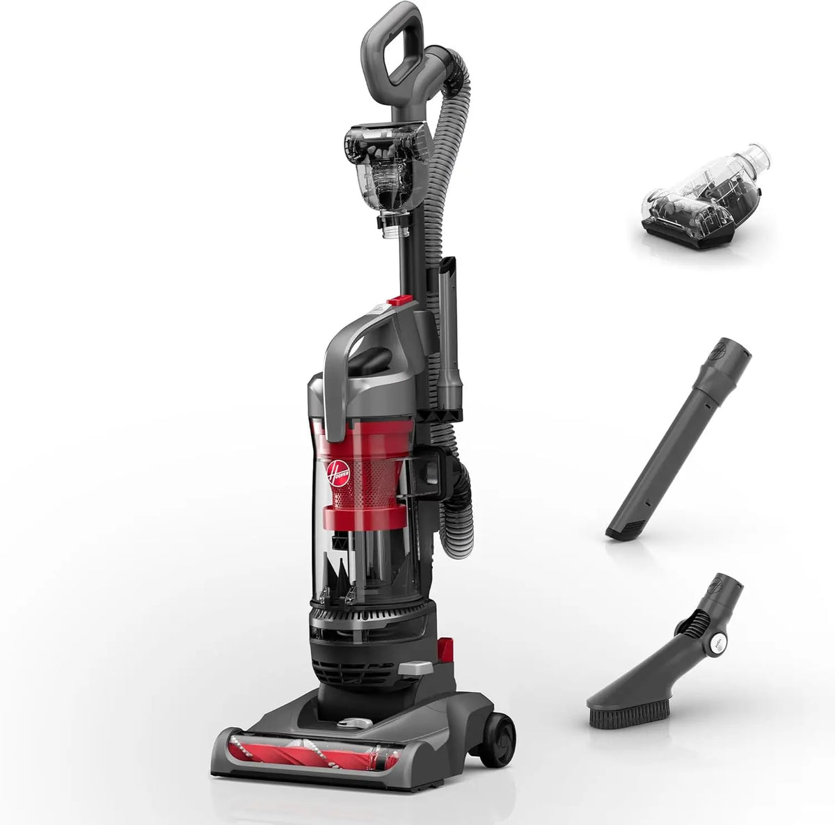 Automatic Cord Rewind Upright Bagless Vacuum Cleaner for Carpet, Hard Floors and Pet Hair