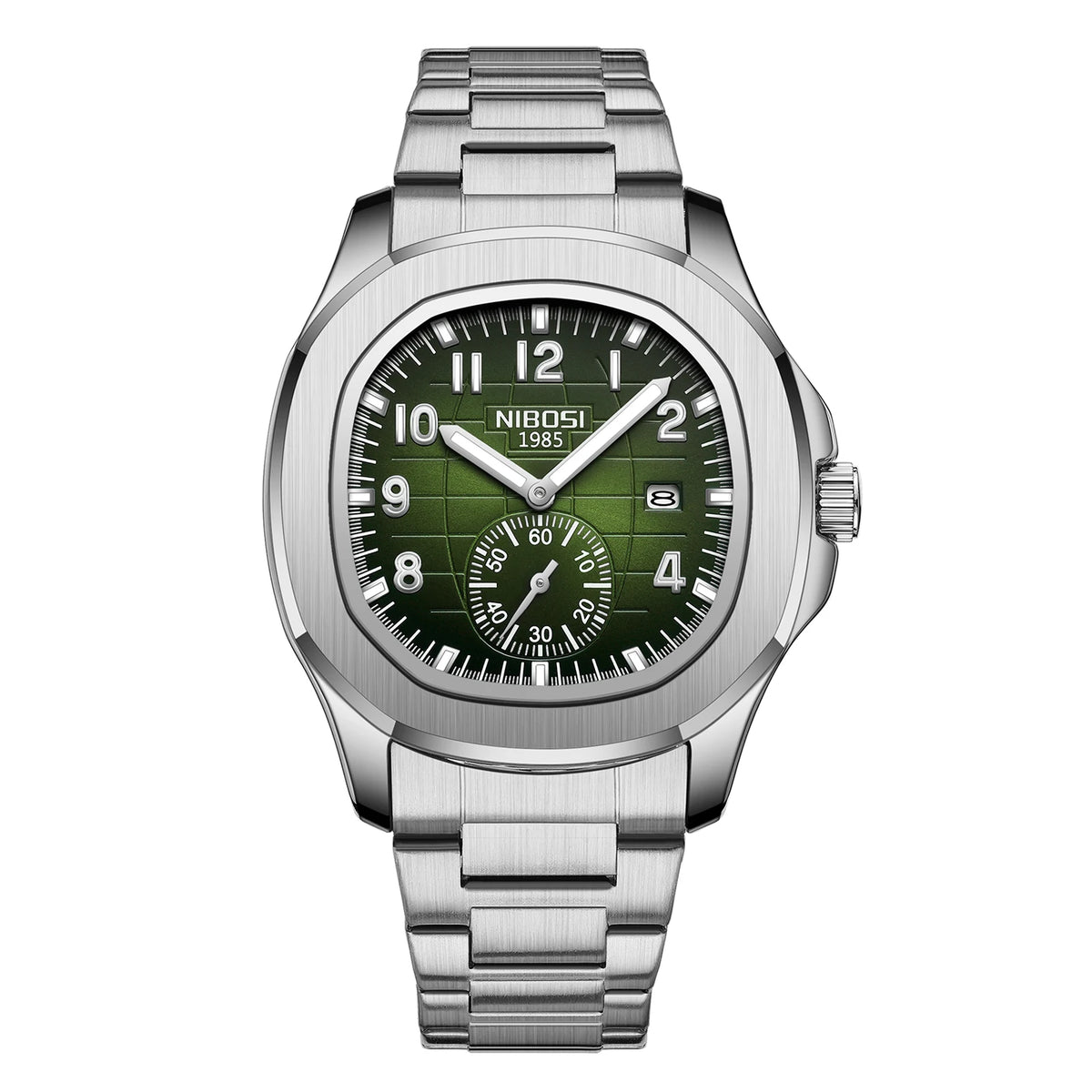High-quality P-P Model 5711 ETA Automatic Cal. 240 Movement 9.9mm Ultra-thin Stainless Steel Case Sapphire Crystal 5BAR Water