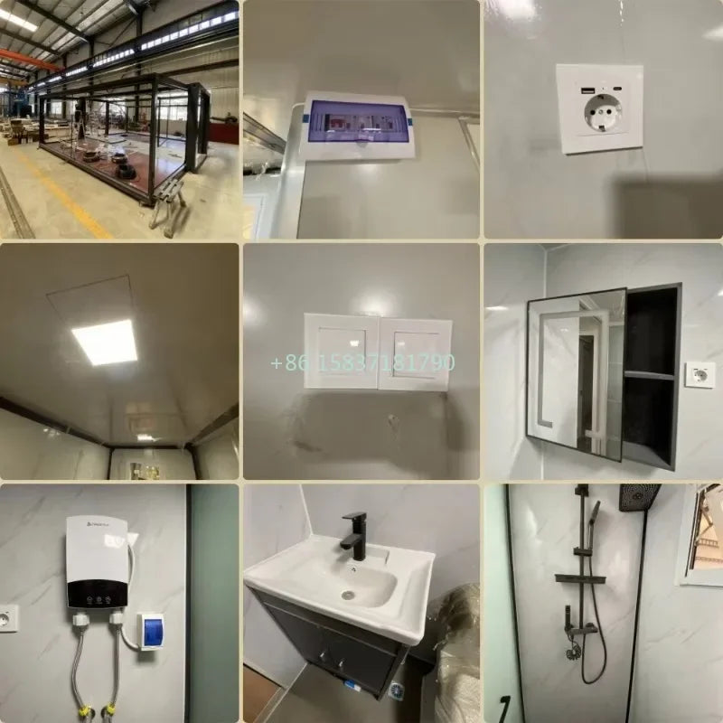 Factory Direct Container House Modular Tiny House Australia Home Container Prefab Steel Expandable Container House Prefabricated