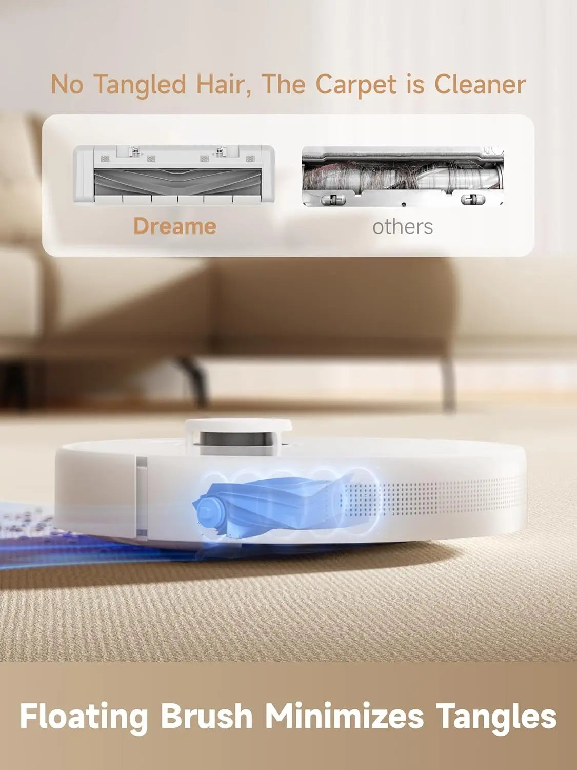 Gen 2 Self-Emptying Robot Vacuum and Mop, 90-Day Cleaning, 6000 Pa Suction, LiDAR Navigation, Wi-Fi Connected