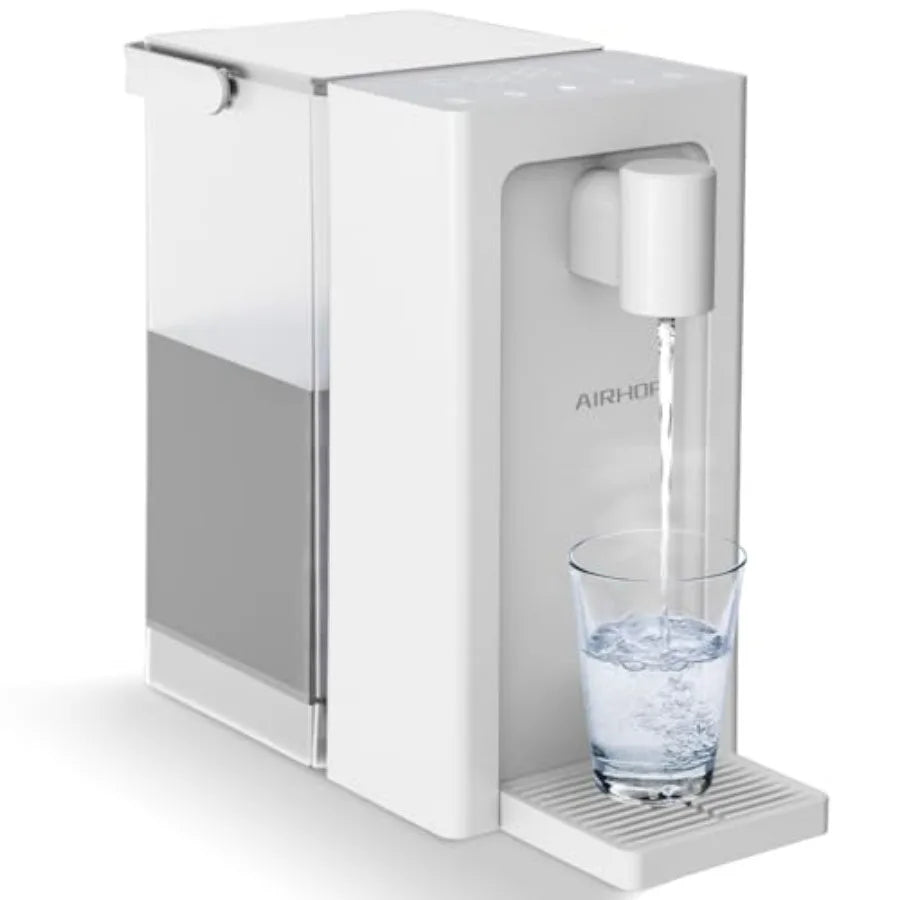 Instant Hot Water Dispenser Quick Heating Countertop Water Dispenser with Child Locks Adjustable 5 Temp 3 Water Volume Dispense