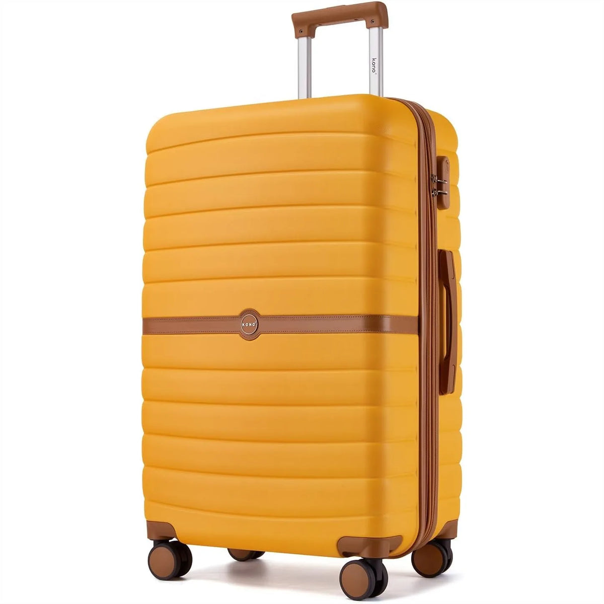 Expandable 28 Inch Luggage with Spinner Wheels, Large Checked Suitcase with TSA Lock, Lightweight Anti-Scratch PC+ABS Hardshell