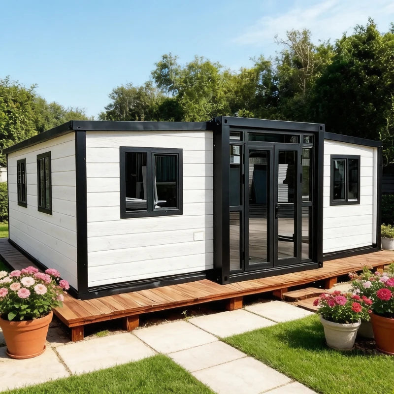 Wholesale 20ft 40ft Expandable Container House Modern Prefabricated House Home Luxury Tiny Home Forest Cabin Garden Rooms