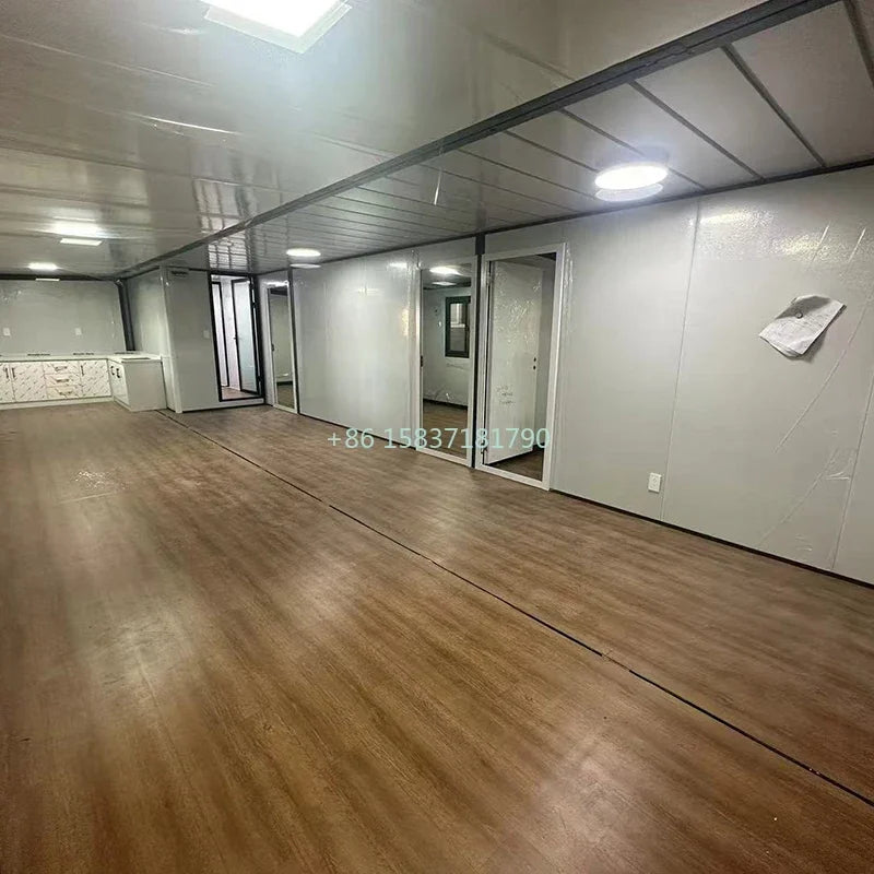 Double Wing Container House 20FT 40FT 3 Bedroom Luxury Living Tiny Home Prefab House Expandable Container Homes for New Zealand