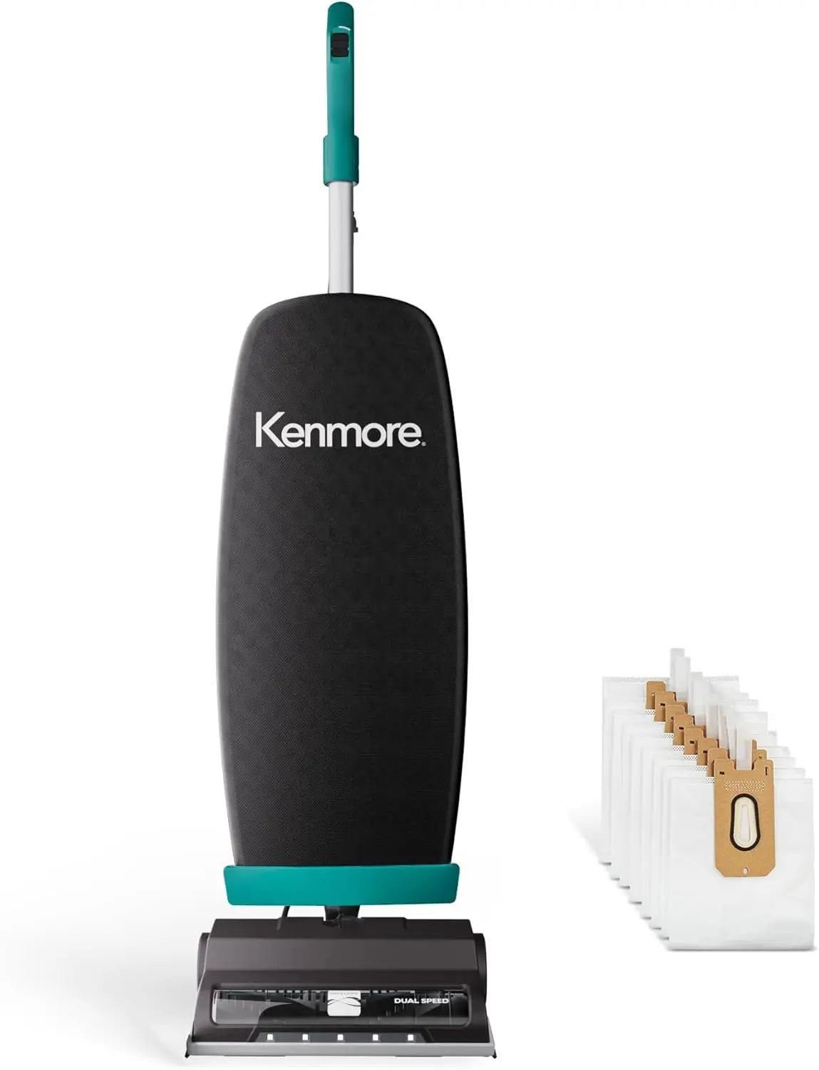 Lightweight Upright Vacuum Cleaner with LED Headlight, 14L Capacity, Powerful Suction for Pets and All Floors