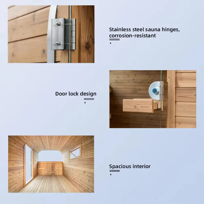 Luxury Prefab Wooden House Ready Made Economical Portable Tiny House Kit with Wheels for Villa Customize
