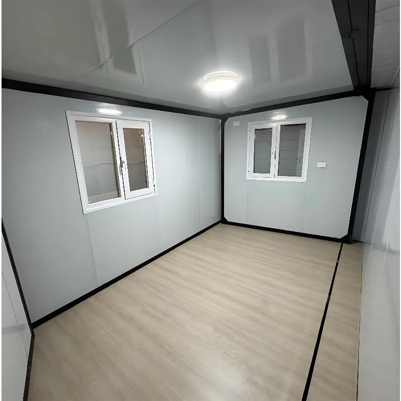Woodgrain 20ft 40ft New Design Waterproof Prefab Expandable Container House 2 3 4 5 Bedroom Prefabricated Villa Mobile Home