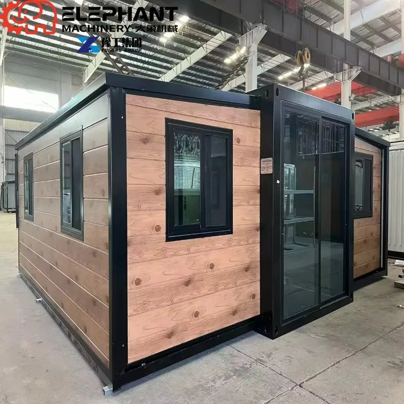 Modular Prefabricated Container House 20ft Expandable Foldable Tiny Home Custom Complete Living Villa