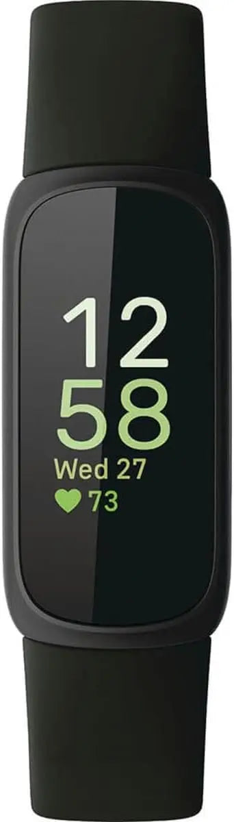 Health & Fitness Tracker with Stress Management, Workout Intensity, Sleep Tracking, 24/7 Heart Rate - Midnight Zen/Black