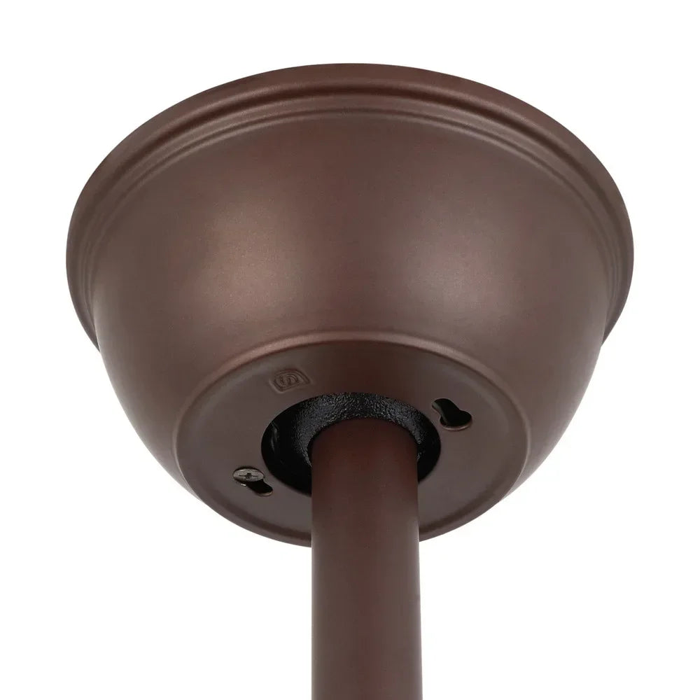 2in Tiffany Ceiling Fan Lamp Retractable Blades Invisible Fan LED Light Remote Control Lighting Color Changes & Speed Settings