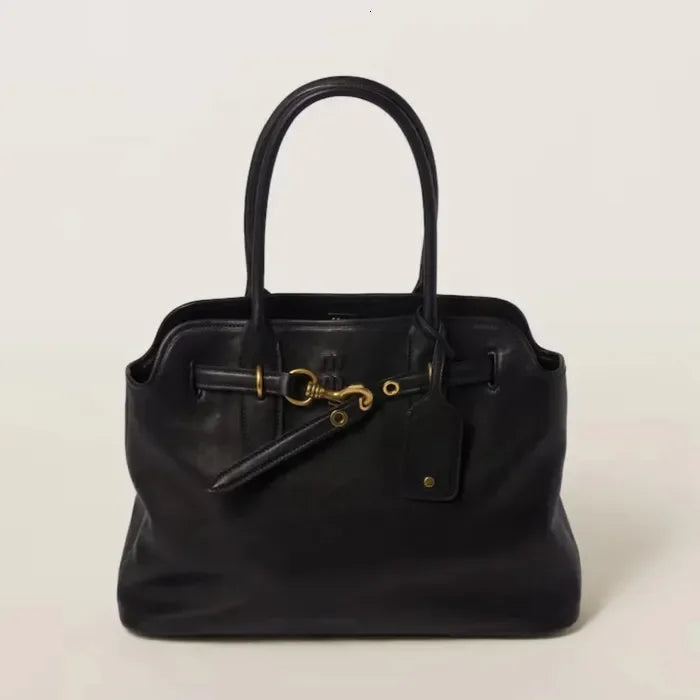 Womens Mens Ave Designer shoulder city bag Fashion handbag Top handle black brown pochette crossbody brand clutch bags A