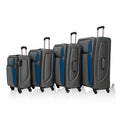 Softshell Luggage Expandable 4 Piece Set Suitcase Softside Lightweight Luggage Travel Set