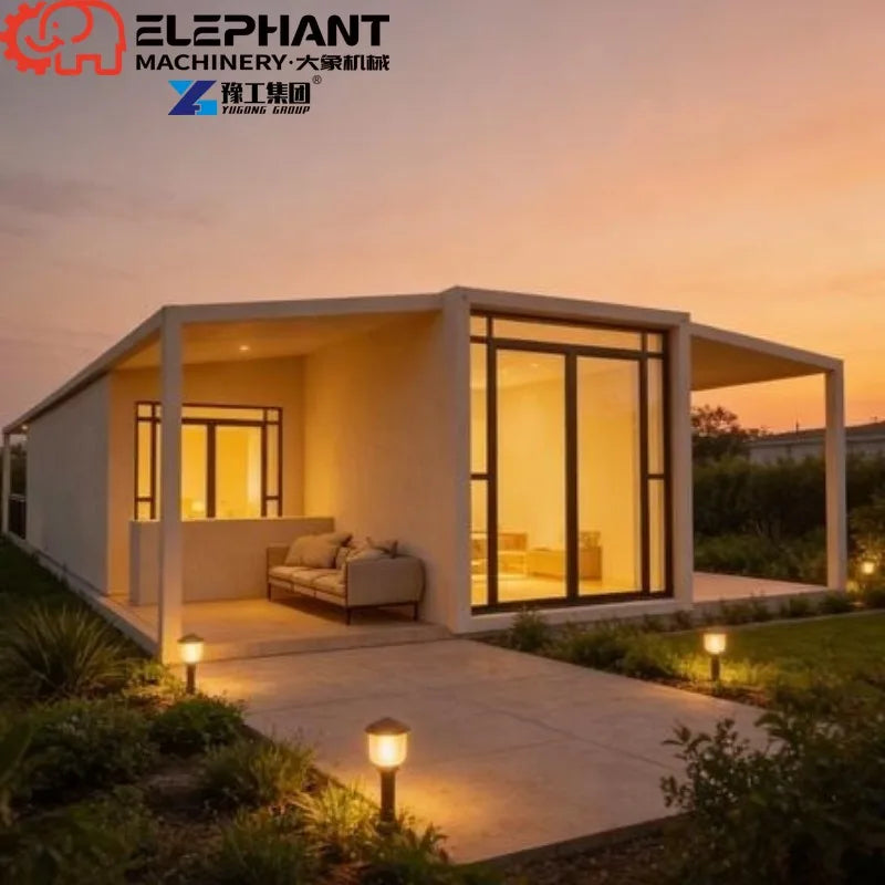 Tiny Home 20ft Folding Expandable Container House Modular Prefabricated Custom Family Villa