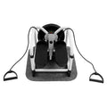 Multi-Function Stepper with Seat, Resistance Bands & Anti-Slip Mat, Exercise Stepper with LED Display, Home Workout Equipment