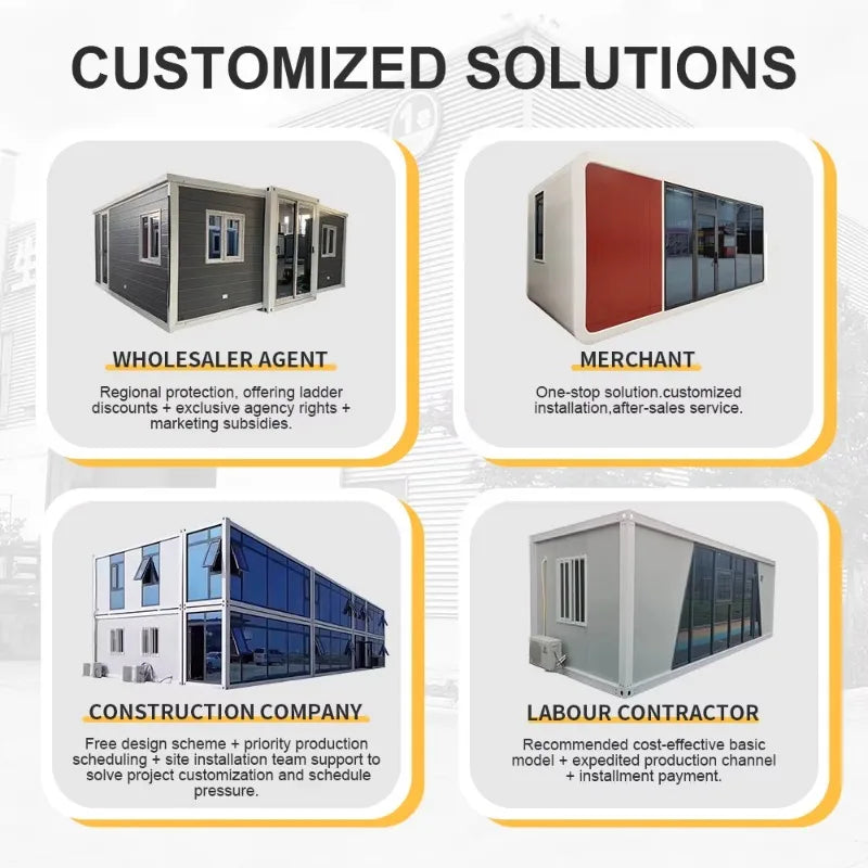 Prefabricated Modular Cabin Tiny Home Meeting Full USA Market Standard Australia AU Certified Specification Modular Cabin