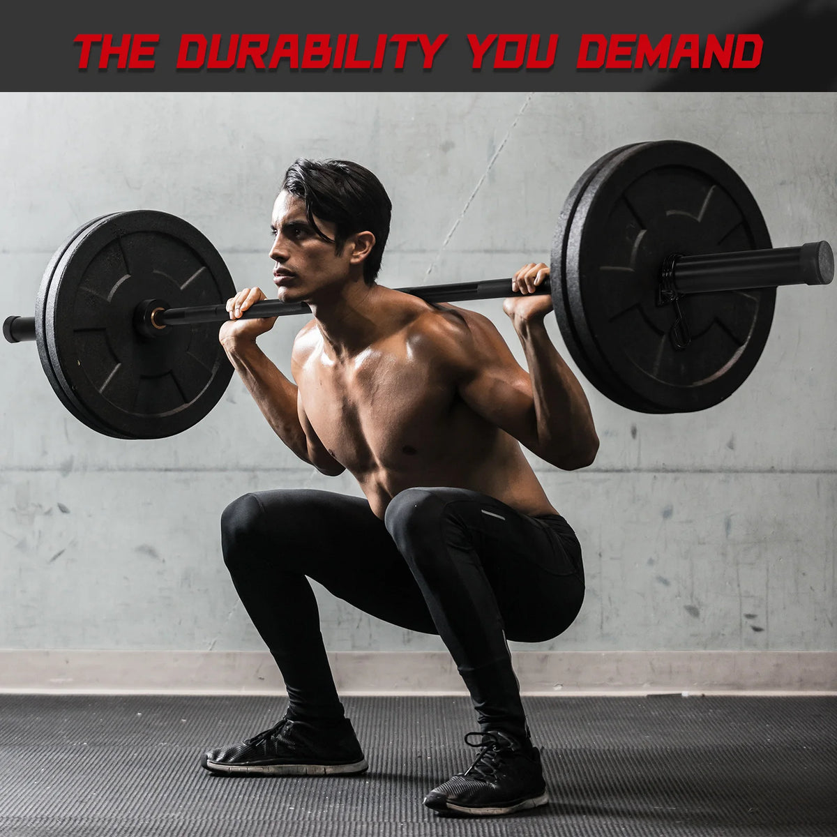 2.2m Weightlifting Barra Gym Barbell Weight Bar 1000LBS Weight Lifting Straight Barbells Bar Gym Equipment For Men and Women