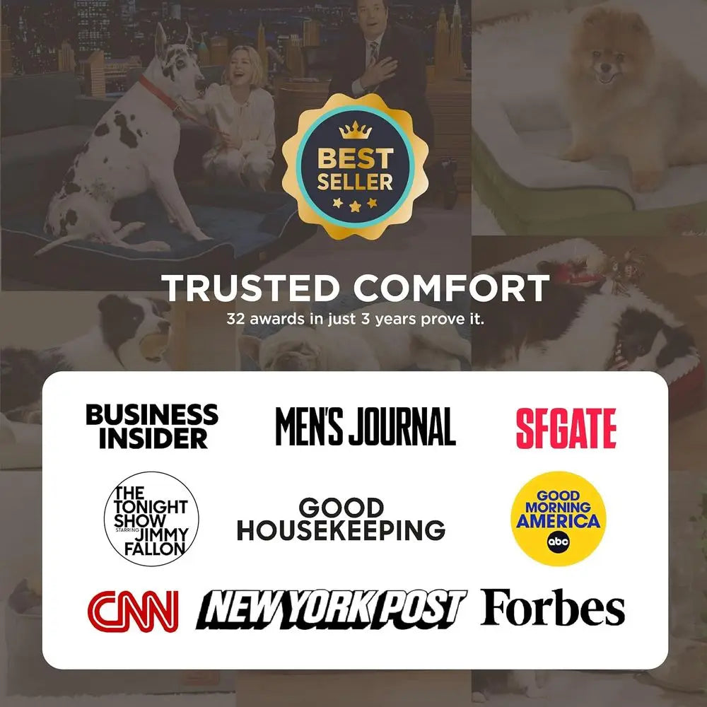 XL Plus Orthopedic Dog Bed or Extra Large Dogs - Washable XLarge Dog Cat Bed Waterproo, Comort Dogs Couch Soa with Washable Remo