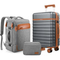 Luggage Sets 3 Piece Carry On Luggage 20In With Spinner Wheels PC Hardside Suitcase Set with TSA Lock Durable Carry On Suitcase