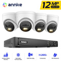 ANNKE 12MP Video Surveillance Kit 8CH NVR Smart Dual Light POE Camera Night Vision Audio CCTV Security Protection Camera System