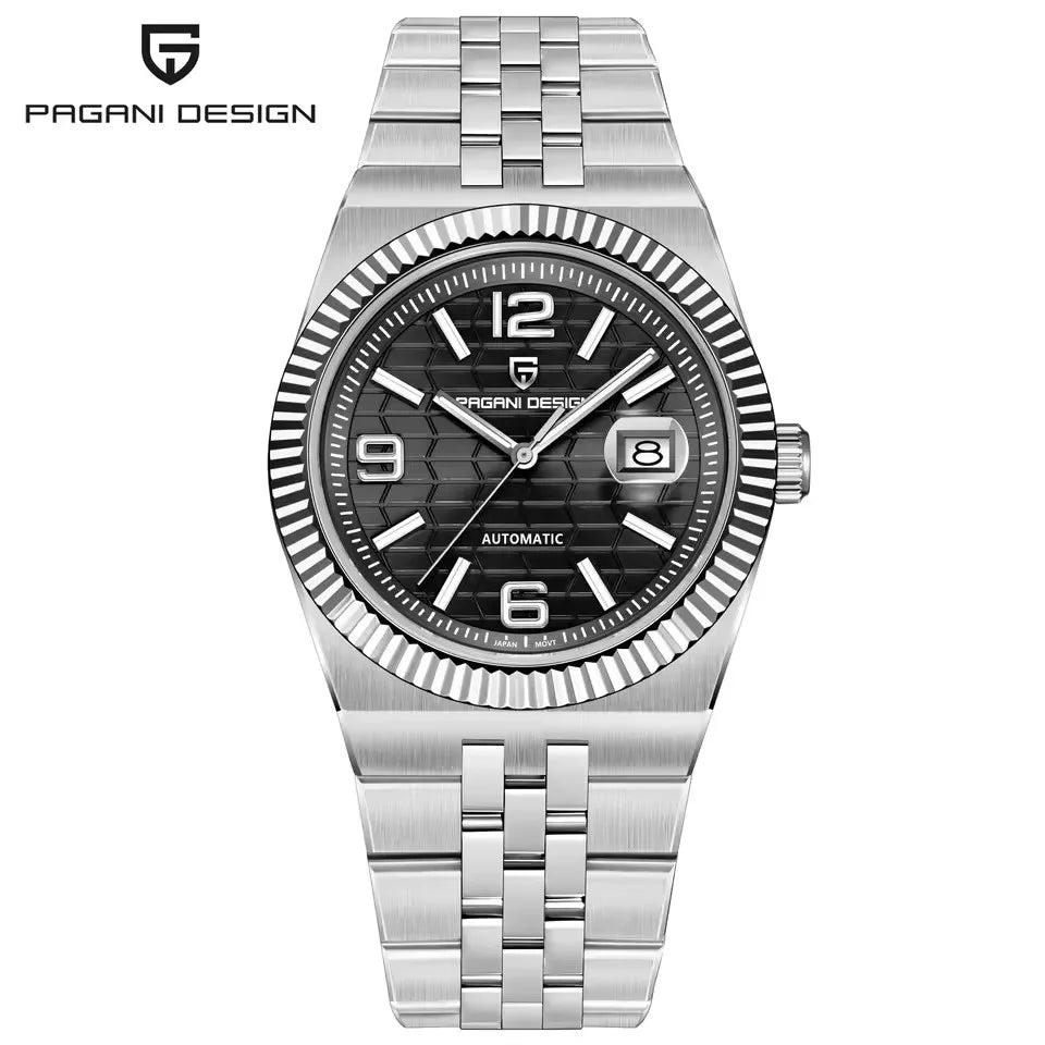 2026 PAGANI DESIGN New 3D Rhombus 40mm Dial Watch Luxury Mechanical Japan Movt Man watch Sapphire Waterproof All Steel Men watch