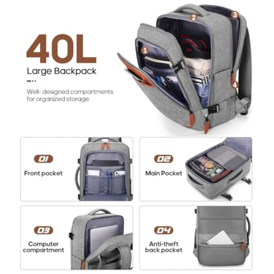 Luggage Sets 3 Piece Carry On Luggage 20In With Spinner Wheels PC Hardside Suitcase Set with TSA Lock Durable Carry On Suitcase