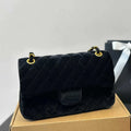 Velvet designer bags women Cross Body chain purse embroidery Jacquard evening Zipper Leather Diagonal Strap luxurys Square Bag 2