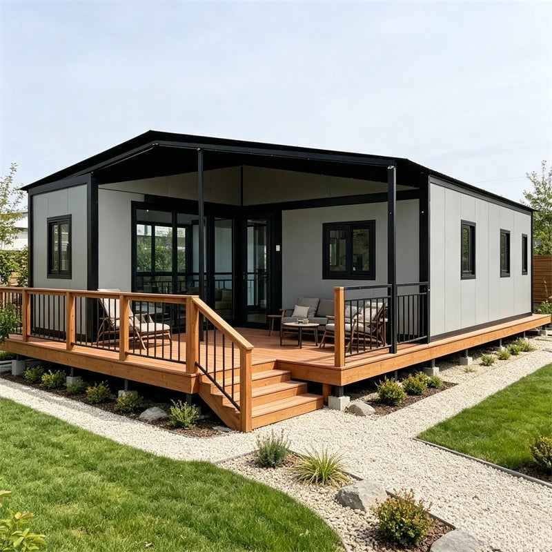 Modular Homes Prefabricated House Back Yard 2 3 Bedroom Model Luxury Expandable Container House Garden Rooms Prefab Tiny House