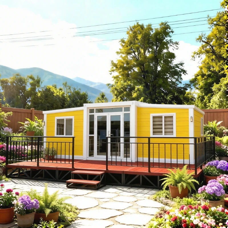 Wholesale 20ft 40ft Expandable Container House Modern Prefabricated House Home Luxury Tiny Home Forest Cabin Garden Rooms