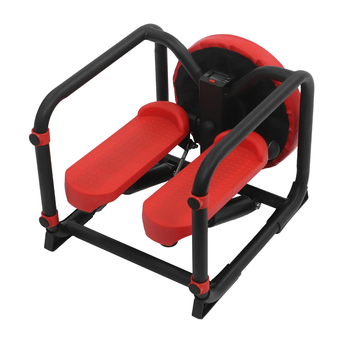 Mini Sport Stepper, Multi-Function Stepper with Seat, Resistance Bands & Anti-Slip Mat, Home Workout Equipment, Max Load 150kg