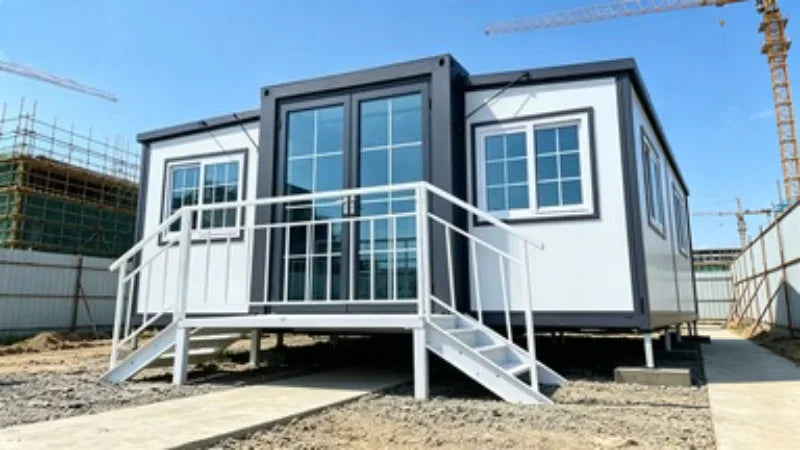 Tiny Home 20ft Folding Expandable Container House Modular Prefabricated Custom Family Villa