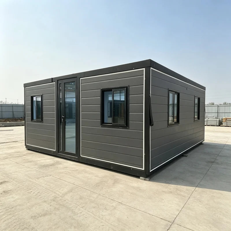 Container House Portable Steel 40ft Unit for Beach Cabin Modular Tiny Home