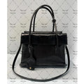 2026 New Designer bag Autumn Winter Distressed Oil Wax Leather Briefcase, Elegant Top-Handle Shoulder Bag, Timeless Sophisticate