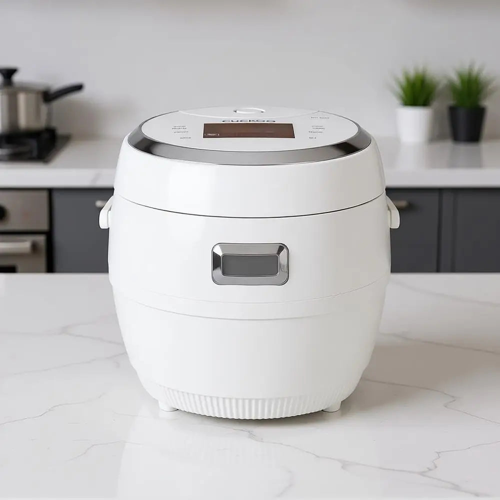 10-Cup Uncooked / 20-Cup Cooked Rice Cooker with Nonstick Inner Pot, 16 Menu Options, Auto Clean, LCD Display